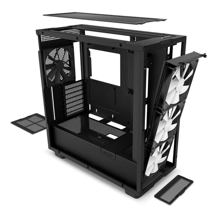 NZXT H7 Elite RGB 2023 Black ATX Mid Tower PC Case