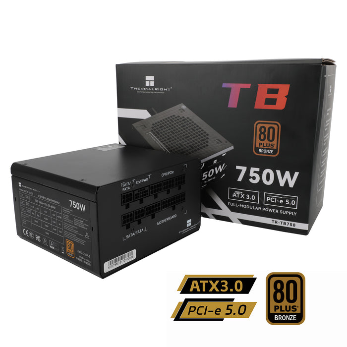 750W Thermalright TB-750 Bronze ATX 3.0 Fully Modular PSU