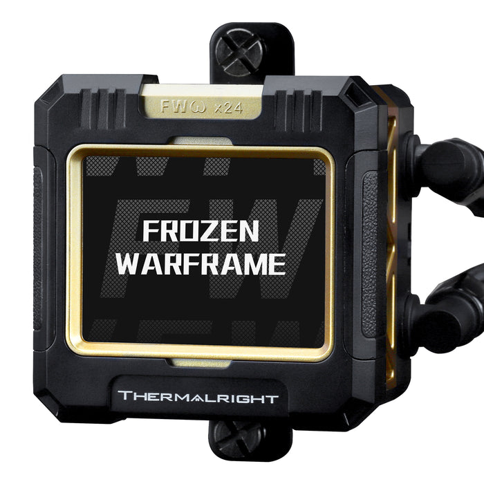 Thermalright Frozen Warframe 240 Black X LCD 240mm Fanless Liquid Cooler