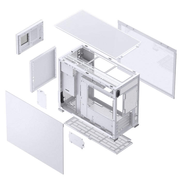 Jonsbo D31 Standard Screen White Micro-ATX Case