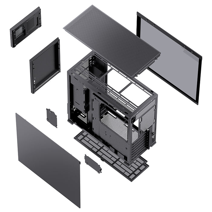 Jonsbo D41 Standard Screen Black ATX Case