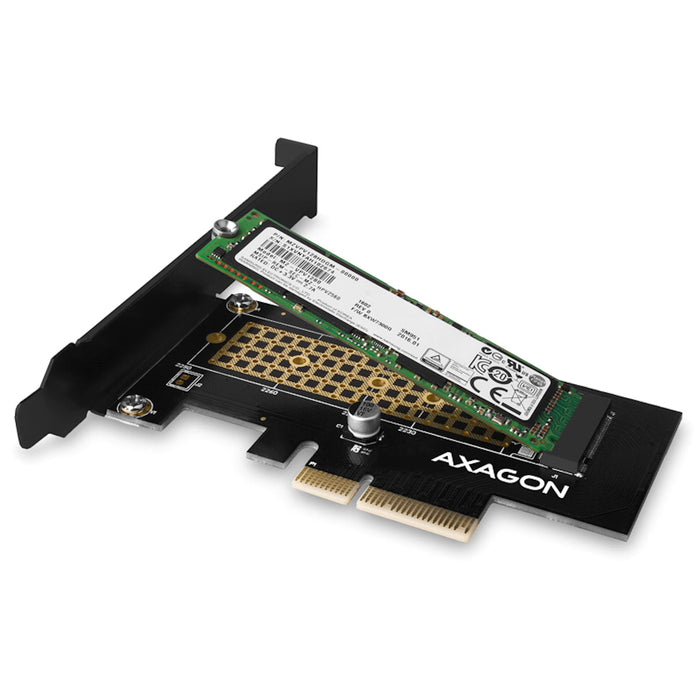 AXAGON PCIe 3.0 to 1x M.2 NVMe Riser Card Adapter