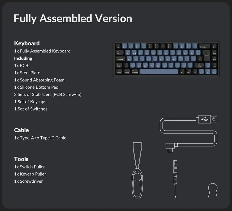 Keychron K6 Pro Aluminium RGB 65% ISO UK Tactile Hot-Swap K Pro Brown