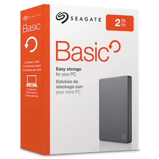 2TB USB3.0 SEAGATE BASIC PORTABLE