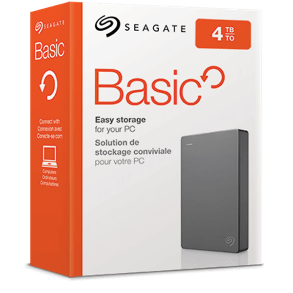 4TB USB3.0 SEAGATE BASIC PORTABLE