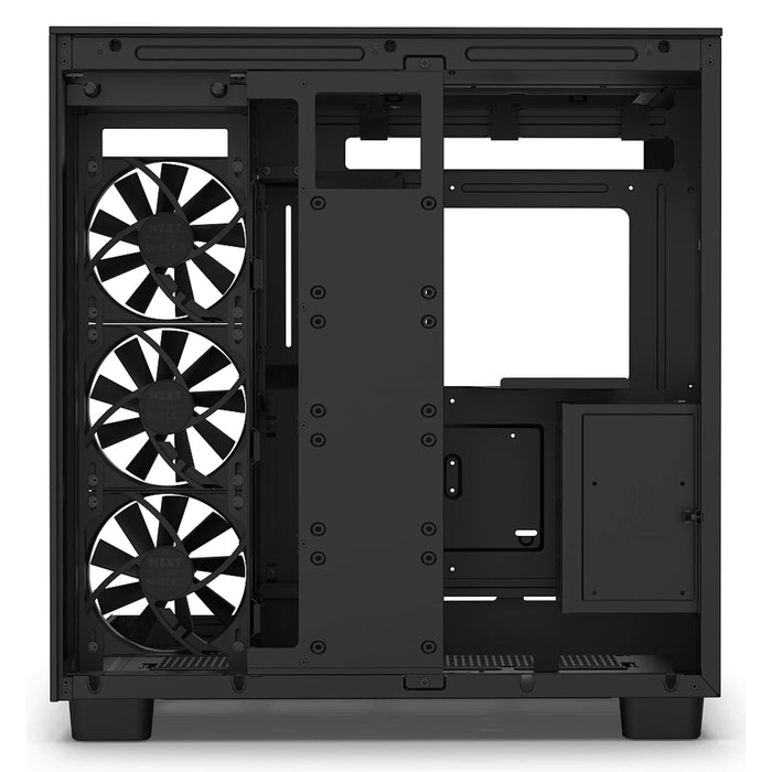 NZXT H9 Flow Black Dual-Chamber ATX PC Case