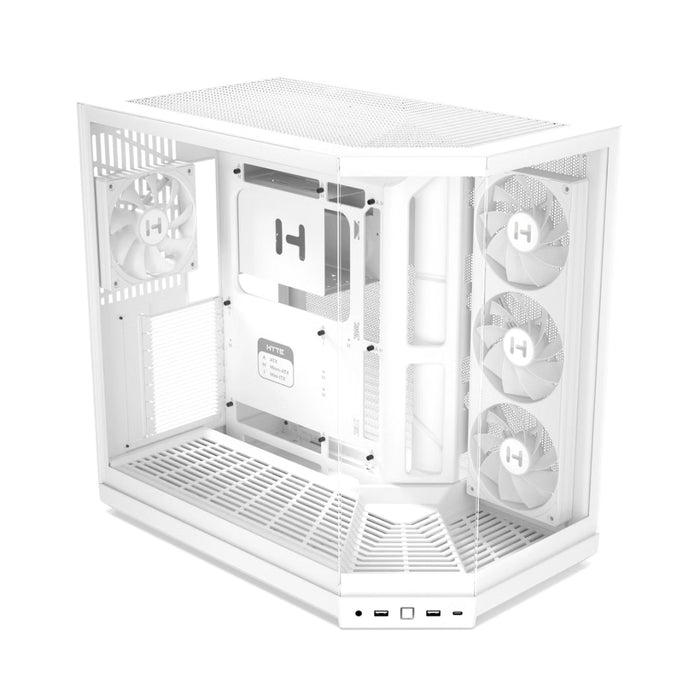 HYTE Y50 Snow White TG ATX Case
