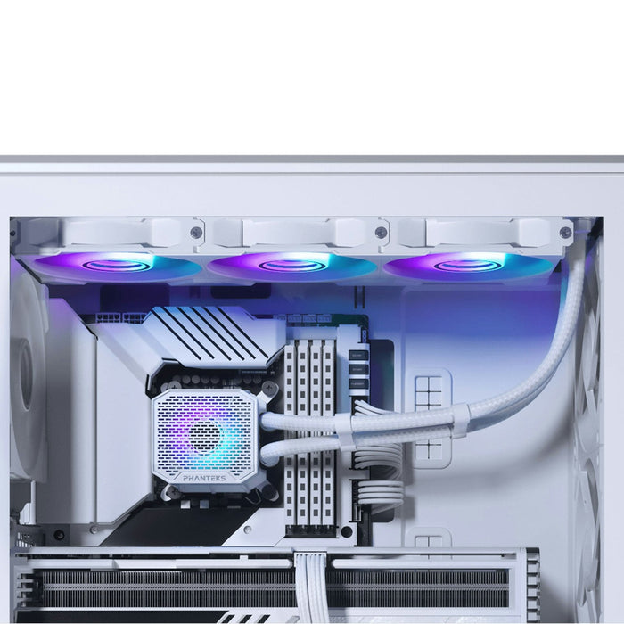 Phanteks Glacier One 360M25 White DRGB 360mm AIO Liquid Cooler