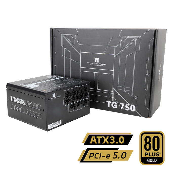 750W Thermalright TG-750 ATX 3.0 Gold Modular PSU