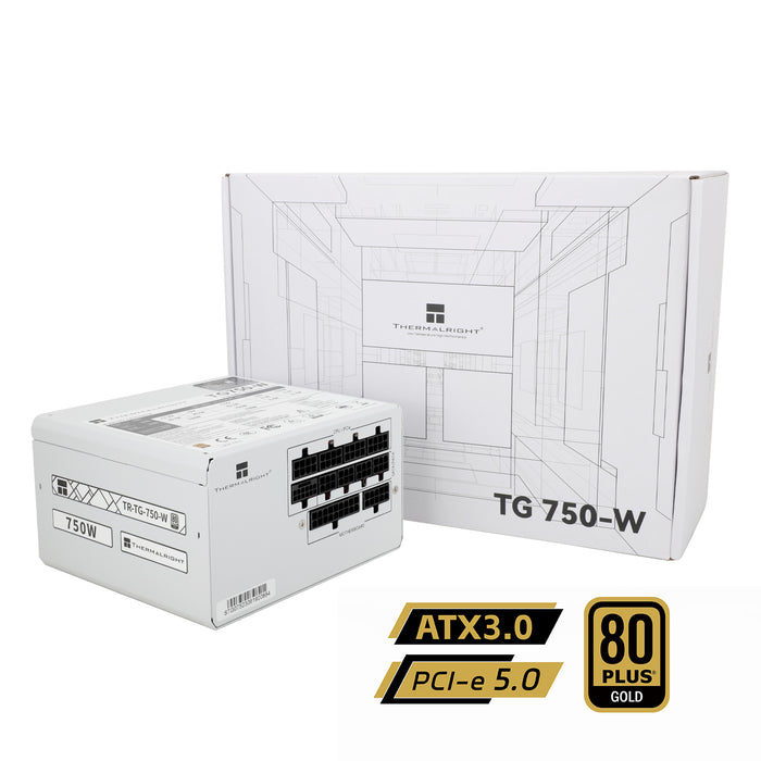 750W Thermalright TG-750-W ATX 3.0 Gold Modular PSU