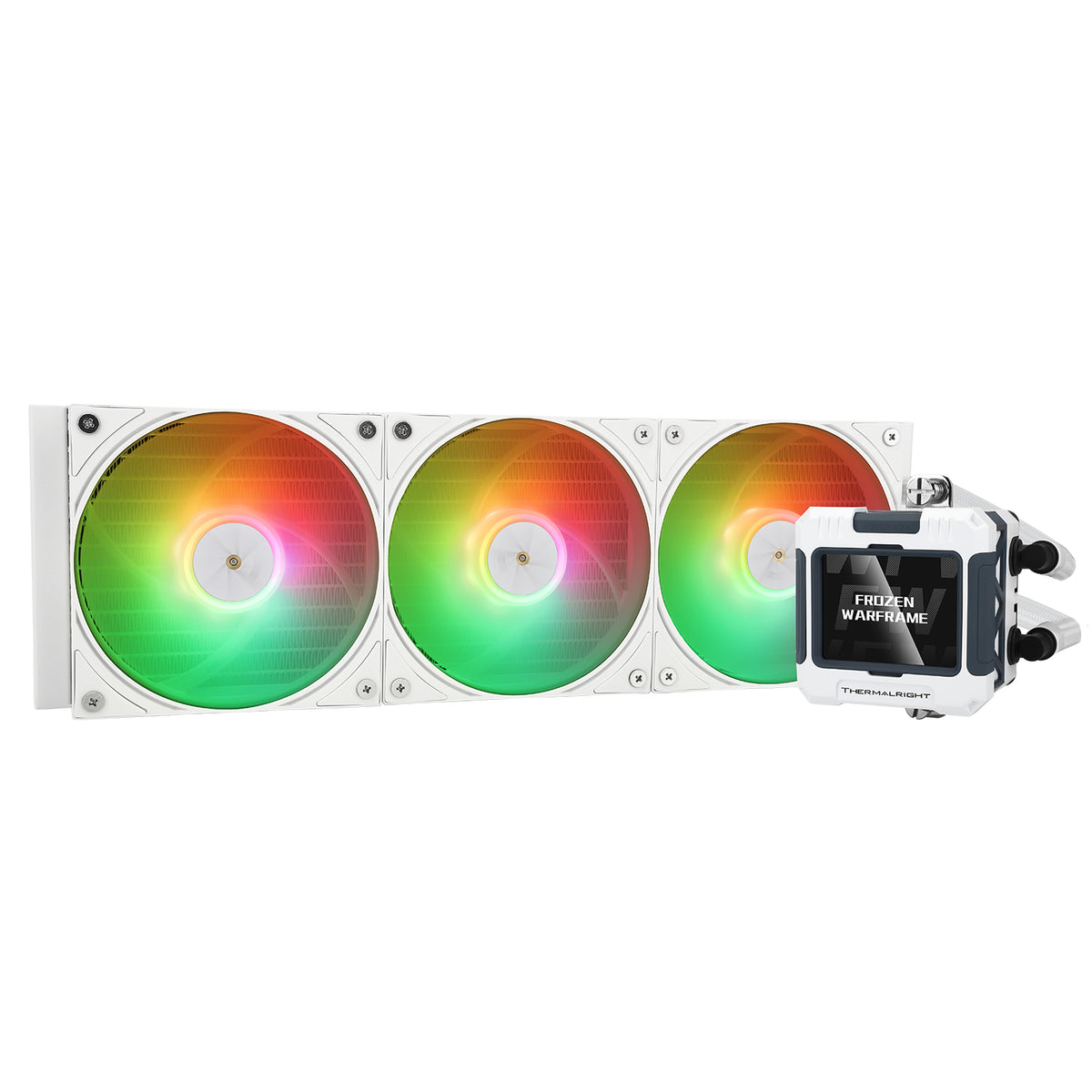 Thermalright Frozen Warframe 360 White ARGB LCD 360mm AIO Liquid Cooler w/code