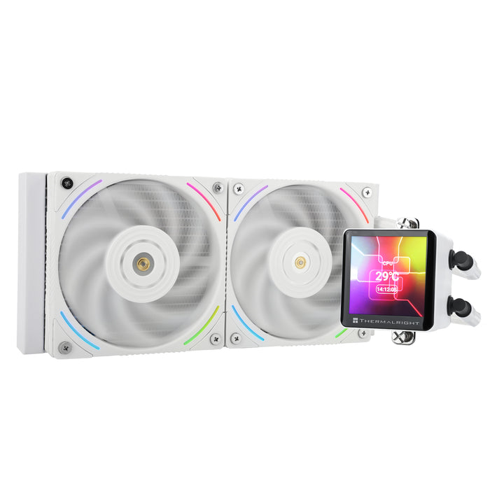 Thermalright Frozen Vision 240 White LCD 240mm AIO Liquid Cooler