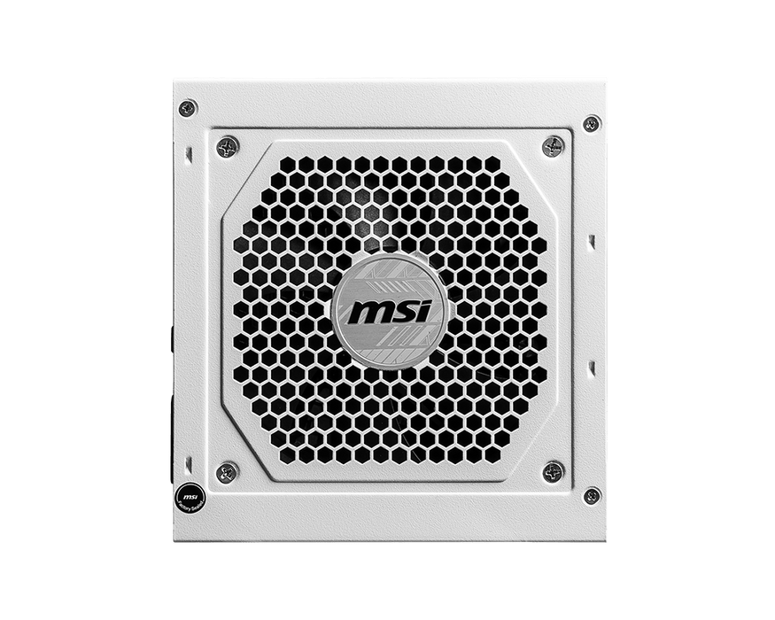 850W MSI MAG A850GL PCIE5 WHITE ATX 3.0 Gold Modular PSU