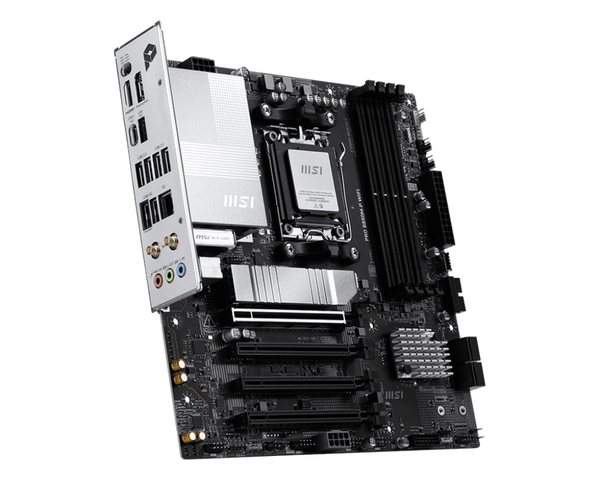 MSI PRO B850M-P WIFI Micro-ATX AM5 Motherboard