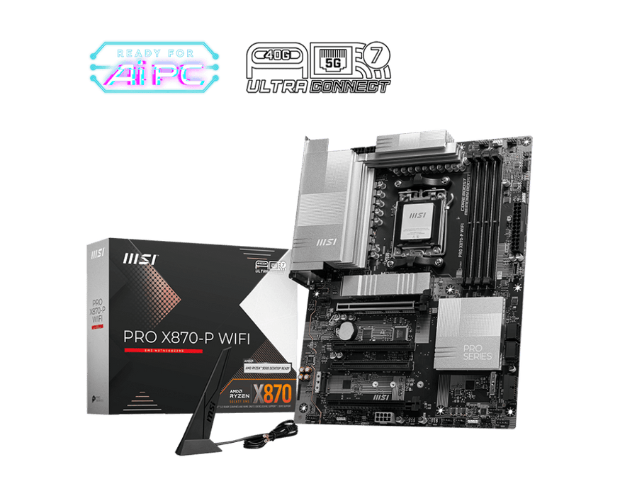 MSI PRO X870-P WIFI ATX AM5 Motherboard