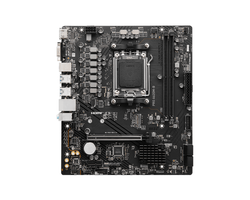 MSI PRO A620M-B Micro-ATX AM5 Motherboard