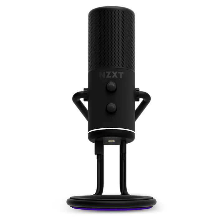 NZXT Capsule Black Cardioid USB Microphone
