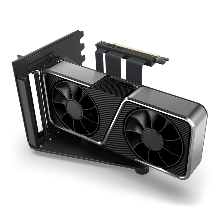 NZXT PCI-E 4.0 Black Vertical GPU Mounting Kit