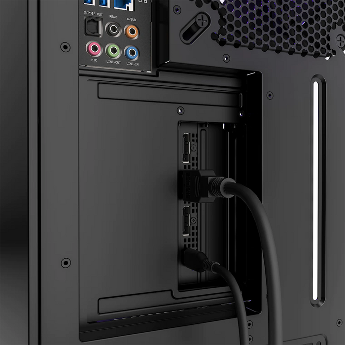 NZXT PCI-E 4.0 Black Vertical GPU Mounting Kit