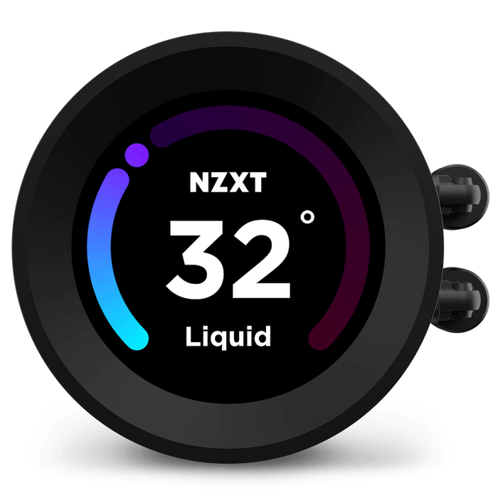 NZXT Kraken 280 Elite RGB Black 280mm LCD AIO Liquid Cooler