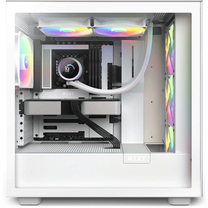 NZXT Kraken 280 RGB White 280mm LCD AIO Liquid Cooler