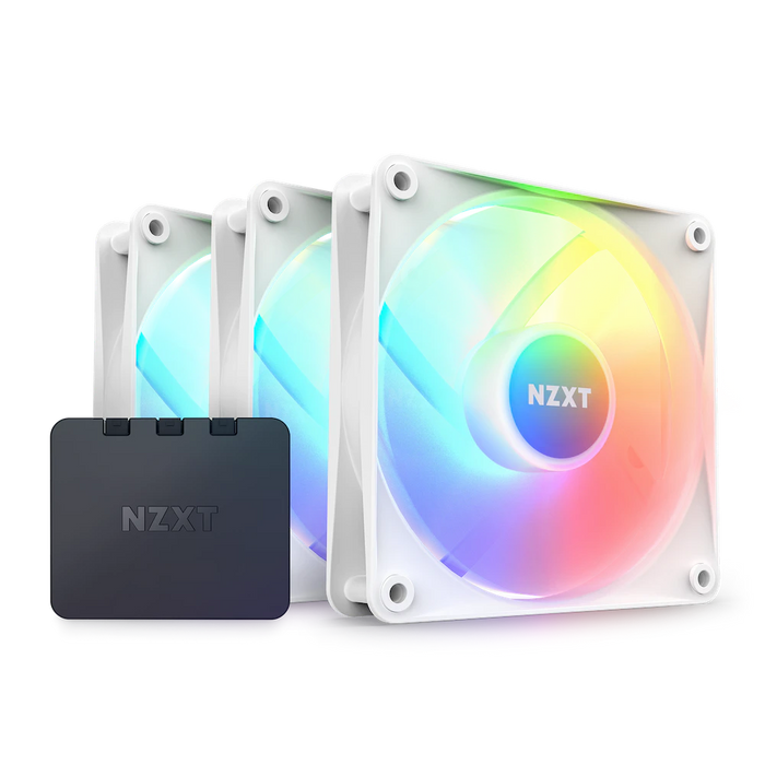 NZXT F120 RGB Core White 120mm PWM Triple Pack