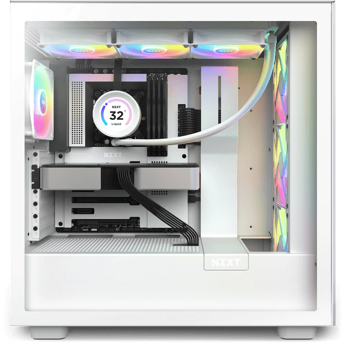 NZXT Kraken 360 Elite RGB White 360mm LCD AIO Liquid Cooler