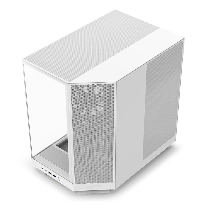 NZXT H6 Flow White Dual Chamber ATX Case