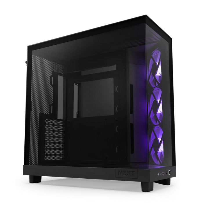 NZXT H6 Flow RGB Black Dual Chamber ATX Case