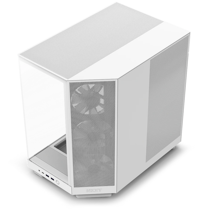 NZXT H6 Flow RGB White Dual Chamber ATX Case