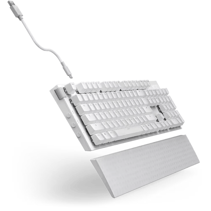 NZXT Function 2 RGB Fullsize White ISO UK Mechanical Keyboard ...