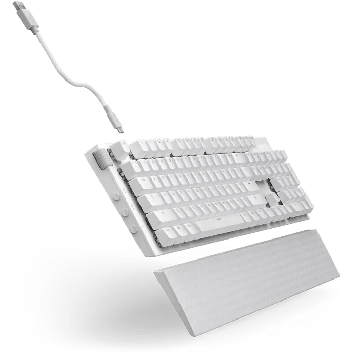 NZXT Function 2 RGB Fullsize White ISO UK Mechanical Keyboard