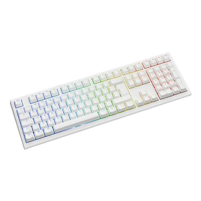 Ducky One X Fullsize ISO UK White Mechanical Keyboard — Computer Orbit