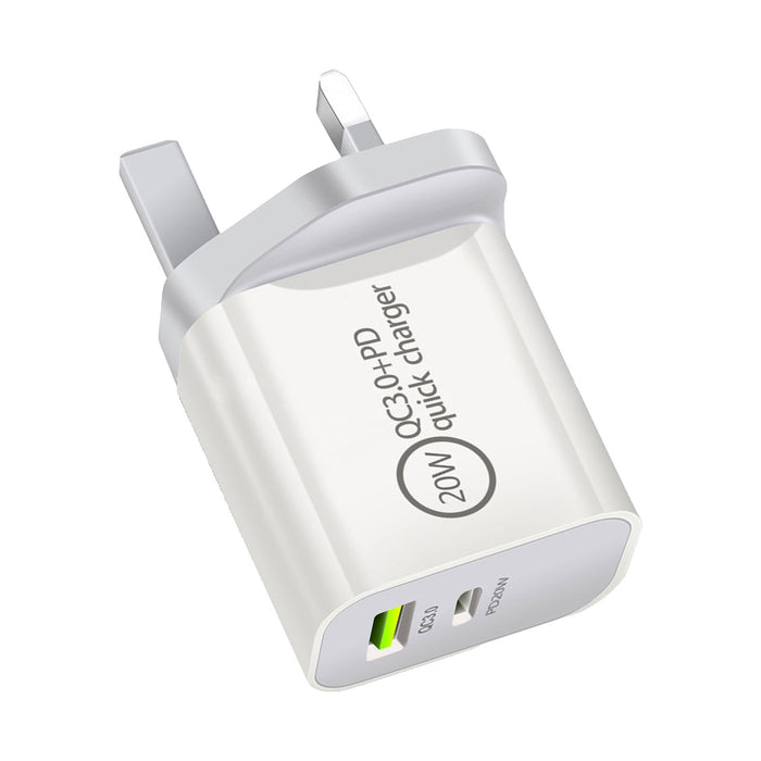 Prevo QC70 20W USB-C Multi-Port Phone Charger