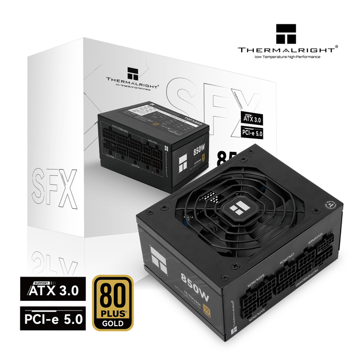 Thermalright SFX Platinum フルモジュラー電源 850W 850W Thermalright SFX Platinum フルモジュラー電源 850W 850W