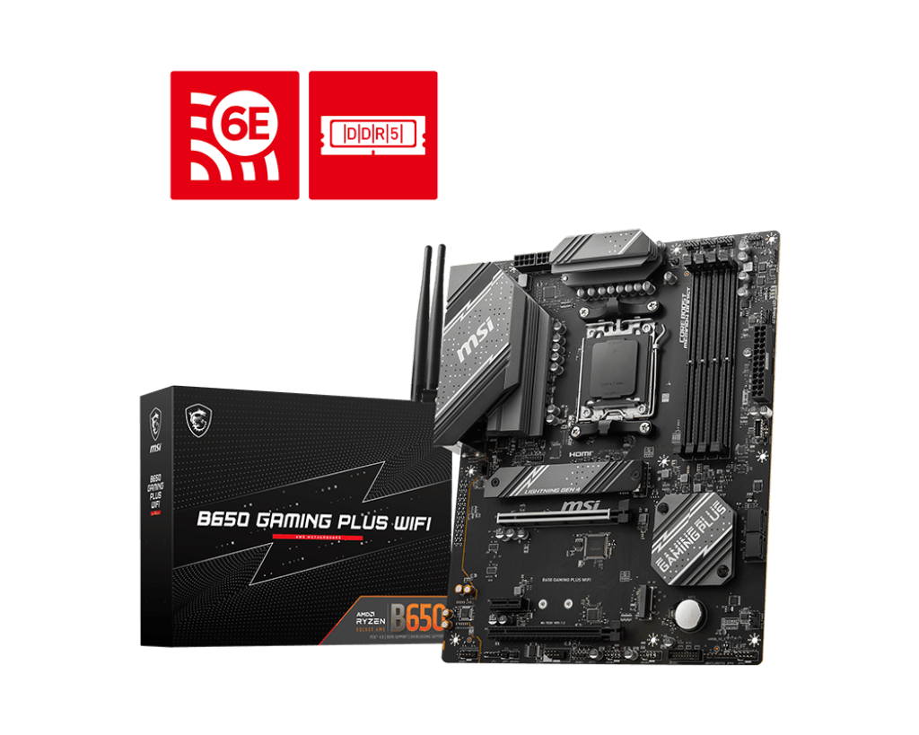 MSI B650 Gaming Plus WIFI ATX AM5 Motherboard — Computer Orbit