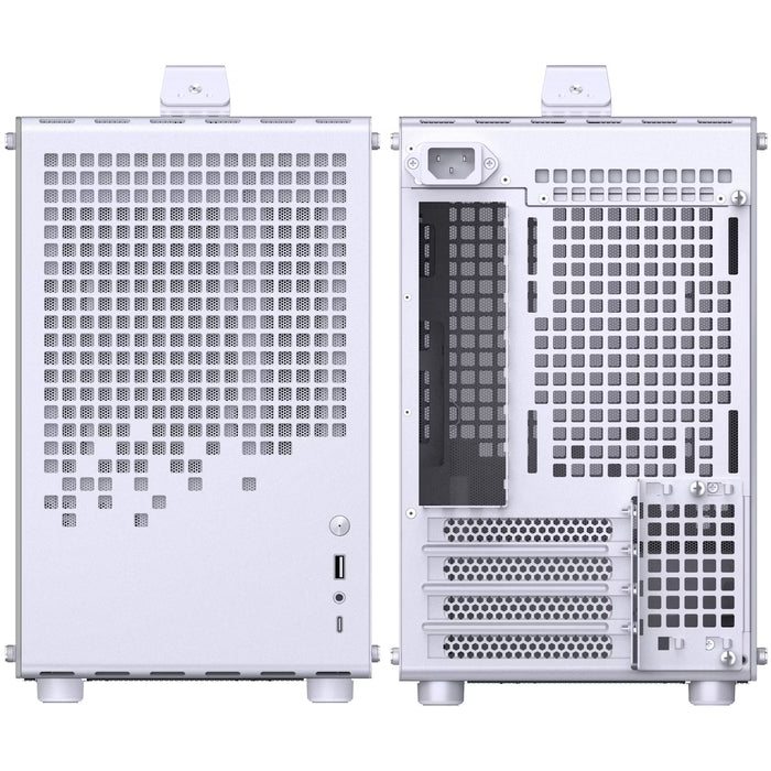 Jonsplus Z20 Mesh White Micro-ATX PC Case