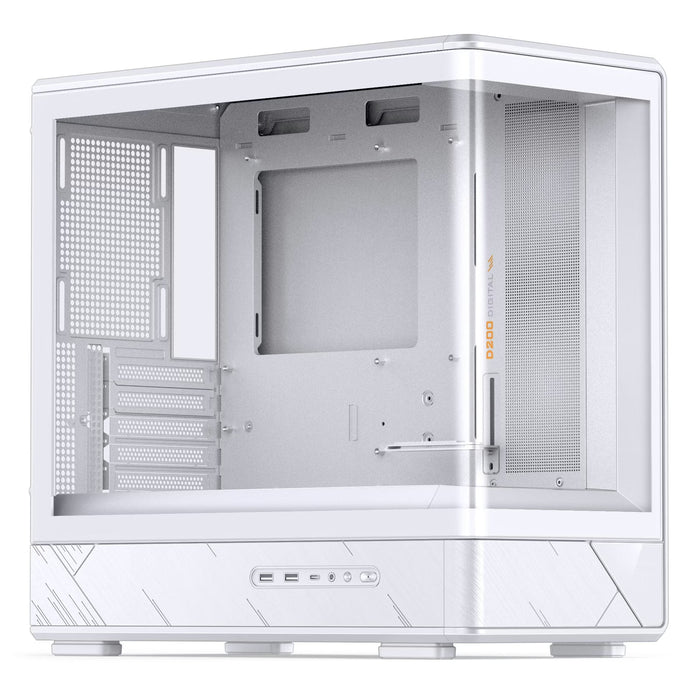 Jonsbo D200 White mATX PC Case