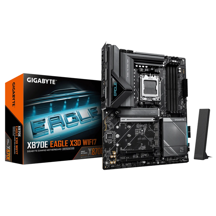 Gigabyte X870E Eagle X3D WIFI7 ATX AM5 Motherboard