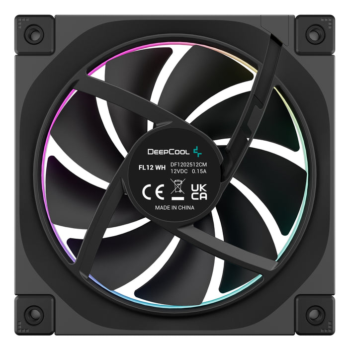 Deepcool FL12 Black ARGB 120mm PWM Triple Pack