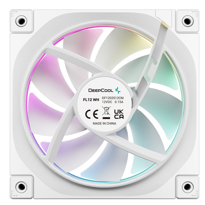 Deepcool FL12 White ARGB 120mm PWM Triple Pack