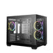 DeepCool CG330 3F ARGB Black Dual-Chamber Micro-ATX Tower Case