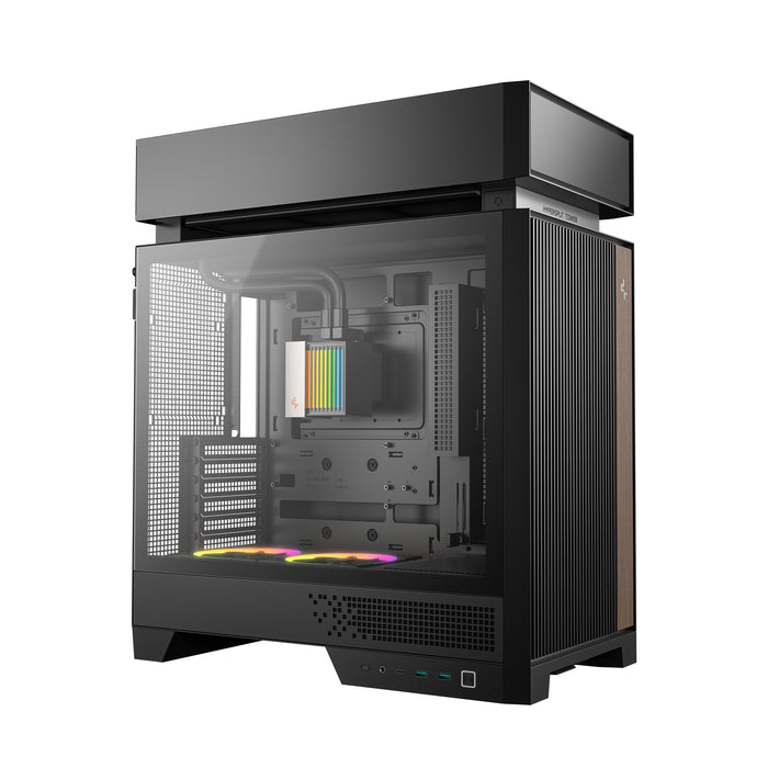 DeepCool CL6600 ARGB Modular Split-Chamber Mid-Tower ATX Case ...