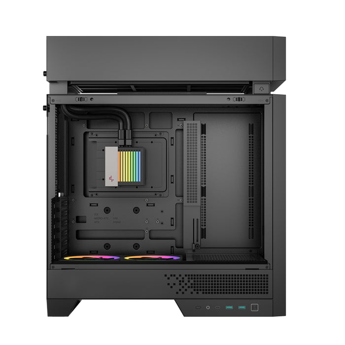 DeepCool CL6600 ARGB Modular Split-Chamber Mid-Tower ATX Case ...