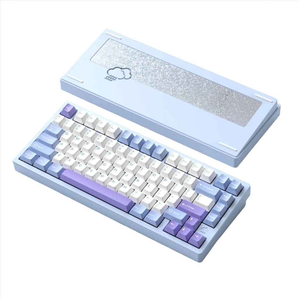 【新品未開封】WOBKEY RAINY75 Color シルバー WOBKEY Rainy 75 Pro RGB 75% ANSI Mechanical Keyboard — Computer Orbit