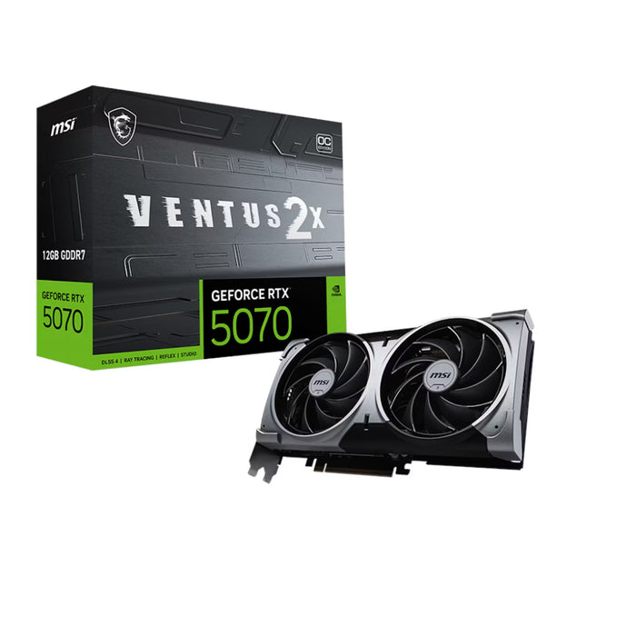 MSI RTX 5070 Ventus 2X OC 12GB Graphics Card