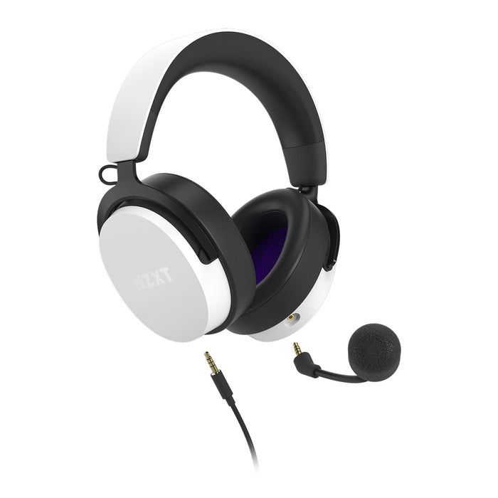 NZXT Relay White Wired PC Gaming Headset