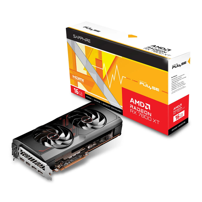 16GB Sapphire RX 7800 XT Pulse Gaming Graphics Card