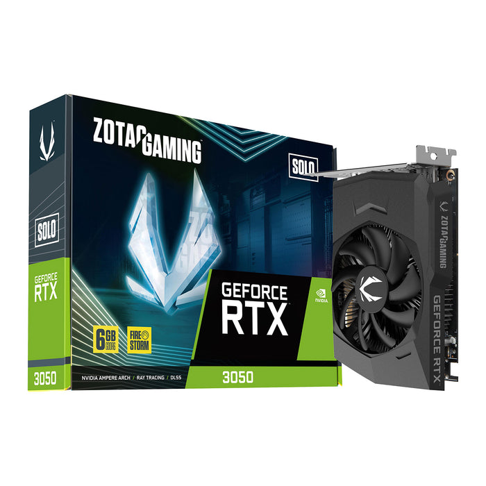 6GB Zotac RTX 3050 Gaming Solo Graphics Card