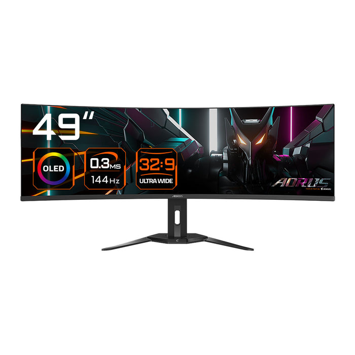49" Gigabyte AORUS CO49DQ 1440p Ultrawide 144Hz QD-OLED Gaming Monitor